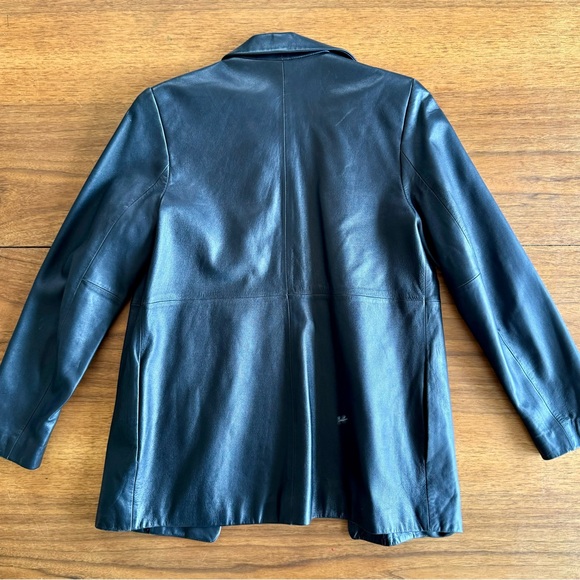 Banana Republic | 90’s Leather Jacket | Sz XS - Picture 2 of 3